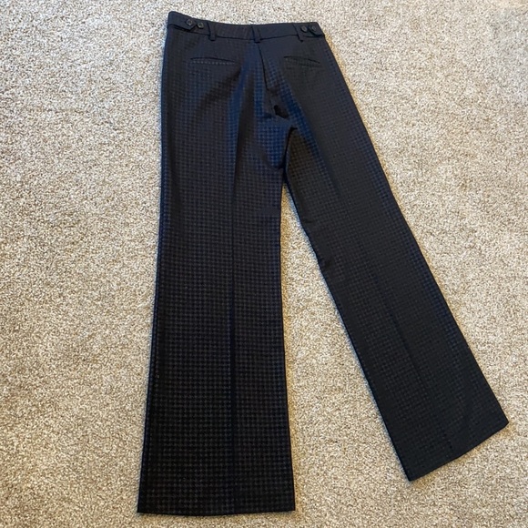 ⛓Express Editor Pant In Black Houndstooth - Picture 8 of 11